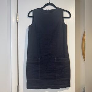 Theory Navy Blue Sleeveless Dress